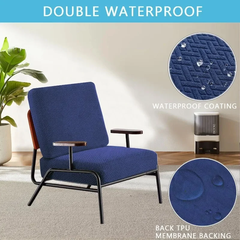 Jacquard Stretch Sofa Slipcover Sofa Slipcover Waterproof Covers for Sofas in The Living Room Waterproof Cushion Cover
Jacquard Stretch Sofa Slipcover Sofa Slipcover Waterproof Covers for Sofas in The Living Room Waterproof Cushion Cover