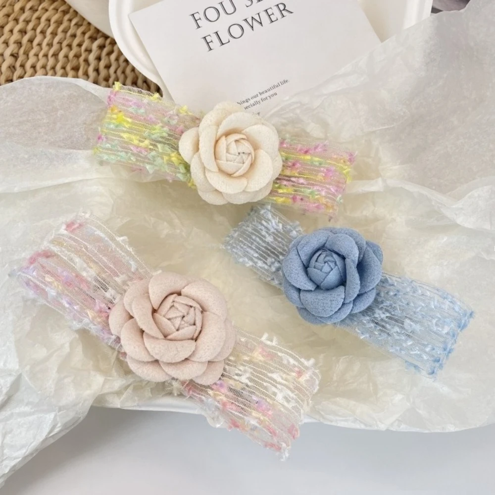 Sweet Camellia Flower Hair Clip for Women Spring Clip Fashion Fabric Bow Hairpins Headpiece Hair Accessories for Women
Sweet Camellia Flower Hair Clip for Women Spring Clip Fashion Fabric Bow Hairpins Headpiece Hair Accessories for Women