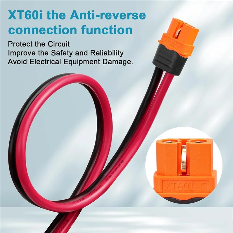 A63K-Xt60i к уплотнительному кольцевому клеммному кабелю 10AWG «мама» к уплотнительному кольцевому разъему Xt60i Удлинительный кабель для электростанции солнечного генератора
A63K-Xt60i к уплотнительному кольцевому клеммному кабелю 10AWG «мама» к уплотнительному кольцевому разъему Xt60i Удлинительный кабель для электростанции солнечного генератора