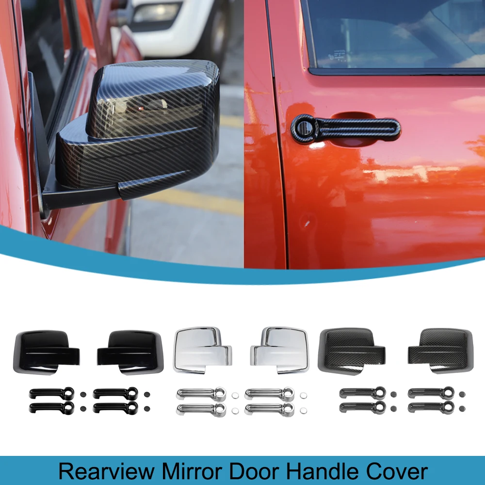 Car Rearview Mirror Door Handle Cover Stickers for Dodge Nitro Jeep Liberty 2007 2008 2009 2010 2011 2012 Exterior Accessories
Car Rearview Mirror Door Handle Cover Stickers for Dodge Nitro Jeep Liberty 2007 2008 2009 2010 2011 2012 Exterior Accessories
