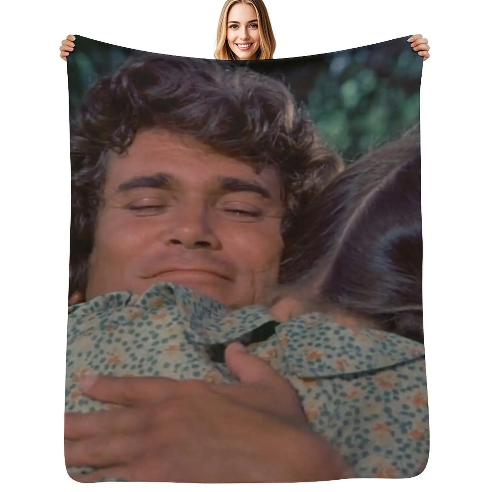 Charles Ingalls and Laura Ingalls Throw Blanket Easy Care Comfortable Blanket for Couch
Charles Ingalls and Laura Ingalls Throw Blanket Easy Care Comfortable Blanket for Couch