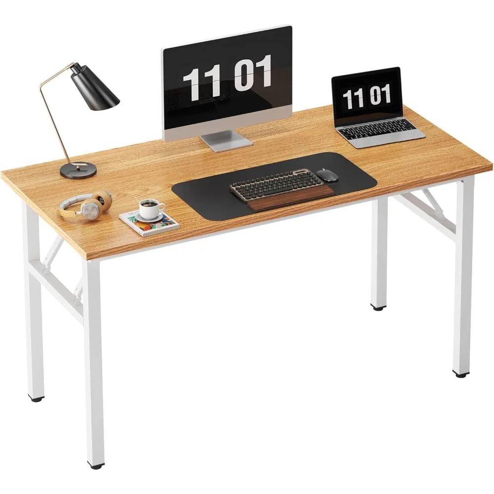 47 inches Computer Desk Office Desk Folding Table with Certification Computer Table Workstation,Teak White AC5BW-120
47 inches Computer Desk Office Desk Folding Table with Certification Computer Table Workstation,Teak White AC5BW-120