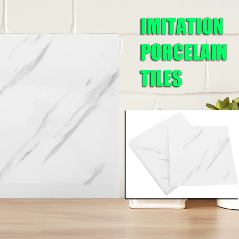 10 Pcs Imitation Porcelain Tiles Bedroom Wall Easy Installation Covering Peel and Stick Pvc Bathroom Peel and Stick Backsplash
10 Pcs Imitation Porcelain Tiles Bedroom Wall Easy Installation Covering Peel and Stick Pvc Bathroom Peel and Stick Backsplash