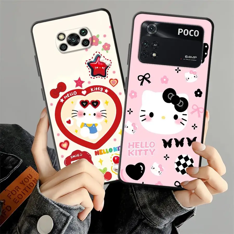 Чехол для телефона Funda для Xiaomi Poco C50 M5 C51 M3 M4 Pro C65 X3 X4 X5 F3 F4 F5 Cute Hello Kitty
Чехол для телефона Funda для Xiaomi Poco C50 M5 C51 M3 M4 Pro C65 X3 X4 X5 F3 F4 F5 Cute Hello Kitty
