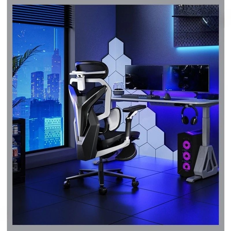 Игровое кресло с эргономичным дизайном, компьютерное кресло для мальчиков и девочек, с защитой поясницы, удобное для длительного сидения
Игровое кресло с эргономичным дизайном, компьютерное кресло для мальчиков и девочек, с защитой поясницы, удобное для длительного сидения