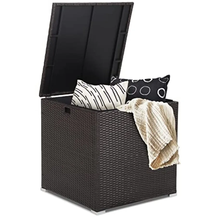 Ящик для хранения на открытом воздухе емкостью 72 галлона с водонепроницаемой подкладкой на молнии и газовой стойкой для доставки и аксессуаров в упаковке садовых инструментов Sto
Ящик для хранения на открытом воздухе емкостью 72 галлона с водонепроницаемой подкладкой на молнии и газовой стойкой для доставки и аксессуаров в упаковке садовых инструментов Sto