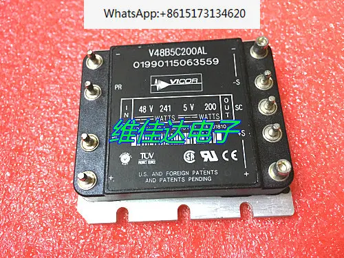 V48B5C200A V48B5C200B модуль питания от 48 В до 5 В 200 Вт Точечные продажи
V48B5C200A V48B5C200B модуль питания от 48 В до 5 В 200 Вт Точечные продажи