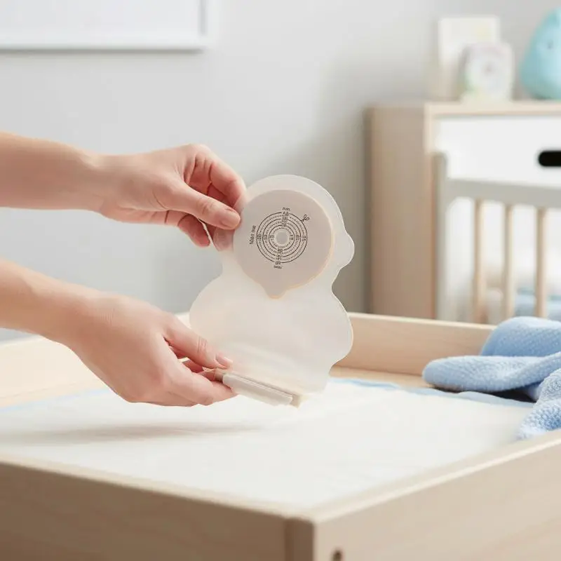 10Pcs One-Piece Stoma Care Bag, Pediatric Sticky Closure Drainable Colostomy Bags
10Pcs One-Piece Stoma Care Bag, Pediatric Sticky Closure Drainable Colostomy Bags