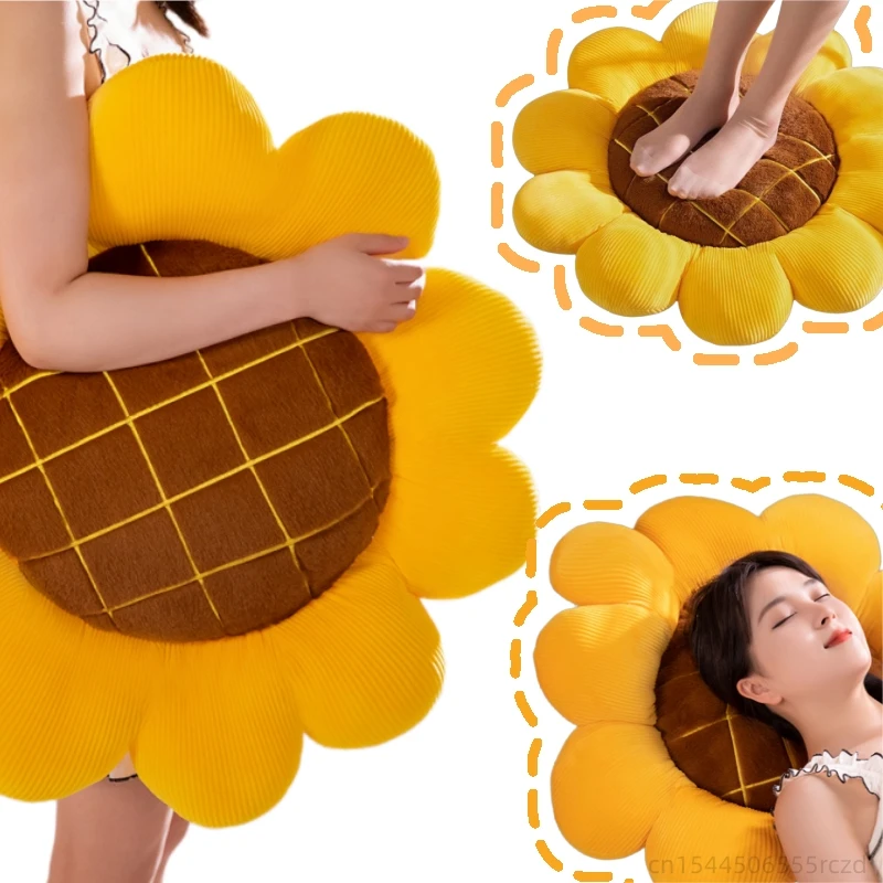 35-70cm Lifelike Natural Flower Sunflower Plush Doll Pillow Yellow Flower Plush Pillow Super Soft Birthday Gift For Girls
35-70cm Lifelike Natural Flower Sunflower Plush Doll Pillow Yellow Flower Plush Pillow Super Soft Birthday Gift For Girls