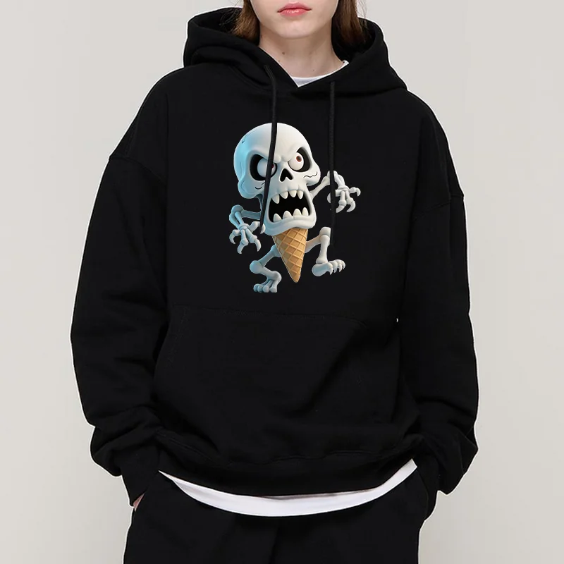 Grumpy Skull Ice Cream Print Hoodie Fashionable and Popular Casual Sweater Long Sleeve Sports Hoodie Pullover
Grumpy Skull Ice Cream Print Hoodie Fashionable and Popular Casual Sweater Long Sleeve Sports Hoodie Pullover