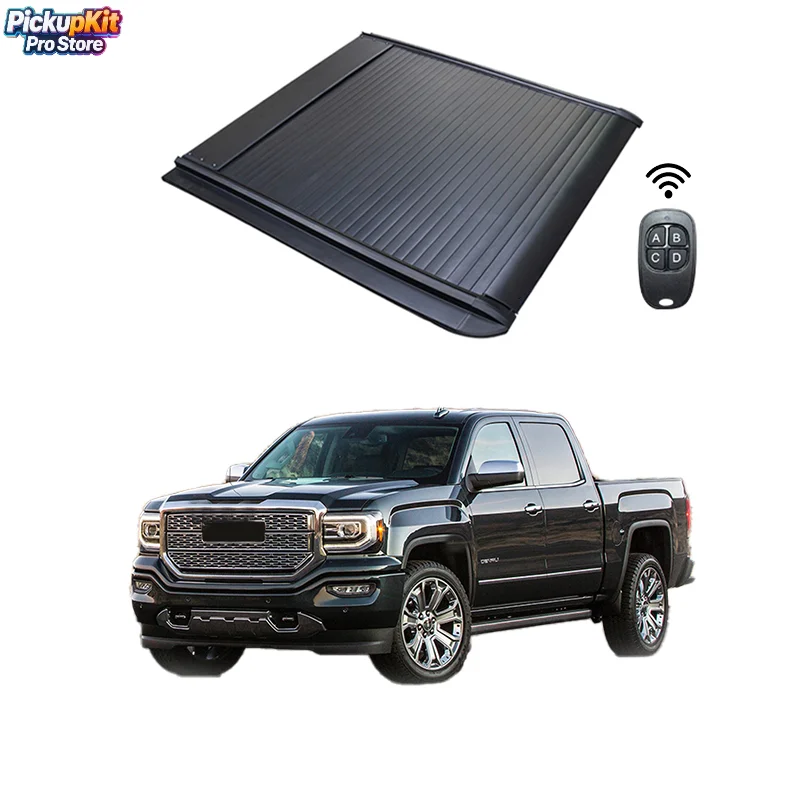 Waterproof Locking Electric Roller Tonneau Cover Aluminum Alloy for Navara Sierra 1500
Waterproof Locking Electric Roller Tonneau Cover Aluminum Alloy for Navara Sierra 1500
