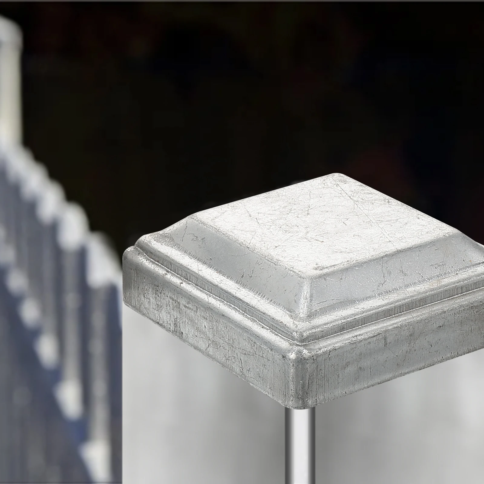 6pcs Square Tube Cap Fence Covers Iron Caps Corridors Metal Fence Post Caps Square Post Decorative Durable Traffic Barrier
6pcs Square Tube Cap Fence Covers Iron Caps Corridors Metal Fence Post Caps Square Post Decorative Durable Traffic Barrier