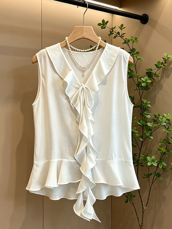 plus Size Women's Shirt Summer 2026 Korean Style Design Sensation Wood Grain Conceal Meat Slimming Top Mid-Length V-Neck
plus Size Women's Shirt Summer 2026 Korean Style Design Sensation Wood Grain Conceal Meat Slimming Top Mid-Length V-Neck