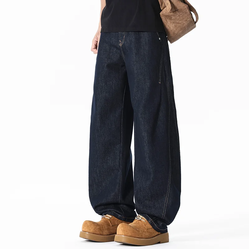 Новые мужские повседневные джинсы свободного прямого кроя в американском стиле, коллекция Весна/Лето 2026, оригинальный цвет
Новые мужские повседневные джинсы свободного прямого кроя в американском стиле, коллекция Весна/Лето 2026, оригинальный цвет