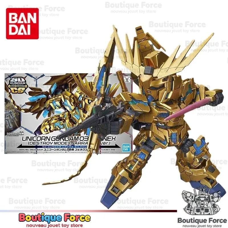 Bandai Gundam Unicorn Gundam 03 Phenex Destroy SDCS Gunpla Model Kit Anime Figure Action Toy for Kids Official Licensed
Bandai Gundam Unicorn Gundam 03 Phenex Destroy SDCS Gunpla Model Kit Anime Figure Action Toy for Kids Official Licensed