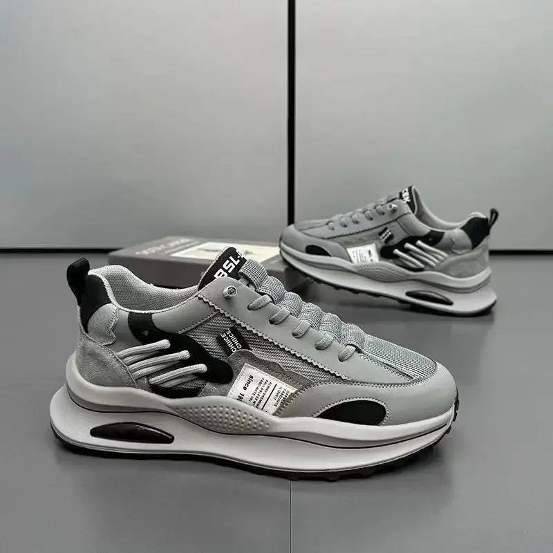 2025 Mesh Surface Breathable Board Shoes with Retro Thick Sole Low-top Single Shoes Non-slip Wear-resistant Casual Sports Shoes
2025 Mesh Surface Breathable Board Shoes with Retro Thick Sole Low-top Single Shoes Non-slip Wear-resistant Casual Sports Shoes