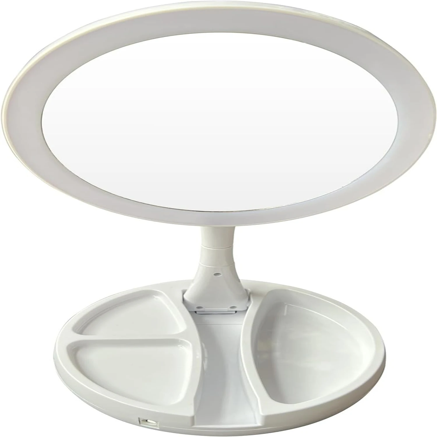 Double-Sided LED Makeup Mirror with 10X/1X Magnification - Foldable & Portable Design - Easy Button Control - USB Rechargeable -
Double-Sided LED Makeup Mirror with 10X/1X Magnification - Foldable & Portable Design - Easy Button Control - USB Rechargeable -