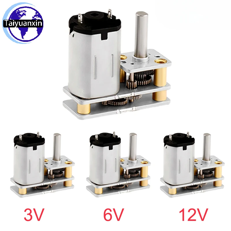 10PCS Bend N20 Gear Motor DC 3V 6V 12V Micro Metal Wheel Gear Motor 30RPM 50RPM 60RPM 100RPM 150RPM 200RPM 300RPM 600RPM 1000RPM
10PCS Bend N20 Gear Motor DC 3V 6V 12V Micro Metal Wheel Gear Motor 30RPM 50RPM 60RPM 100RPM 150RPM 200RPM 300RPM 600RPM 1000RPM
