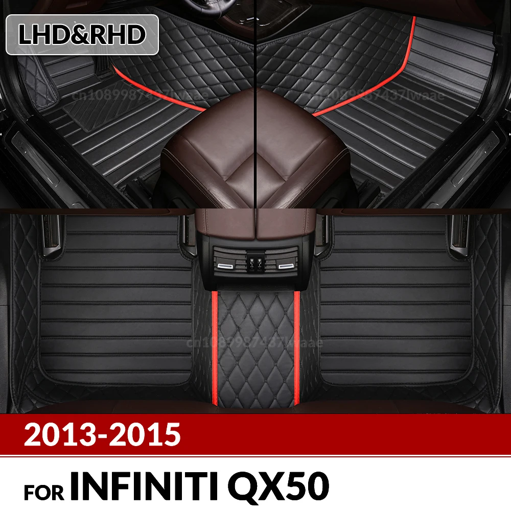 Автомобильные коврики для Infiniti QX50 2013 2014 2015, пользовательские автомобильные подушечки для ног, автомобильный ковер, аксессуары для интерьера
Автомобильные коврики для Infiniti QX50 2013 2014 2015, пользовательские автомобильные подушечки для ног, автомобильный ковер, аксессуары для интерьера