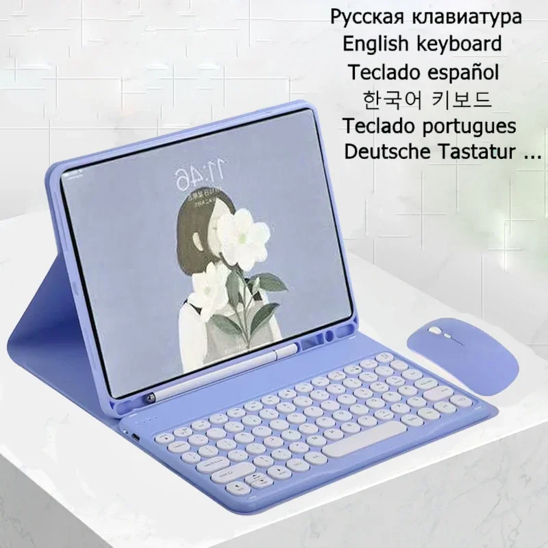 Keyboard for Teclado Samsung Tab S7 Fe Case 12.4 inch S7 Plus Keyboard Cover for Funda Samsung Galaxy Tab S8 Plus Case Keyboard
Keyboard for Teclado Samsung Tab S7 Fe Case 12.4 inch S7 Plus Keyboard Cover for Funda Samsung Galaxy Tab S8 Plus Case Keyboard