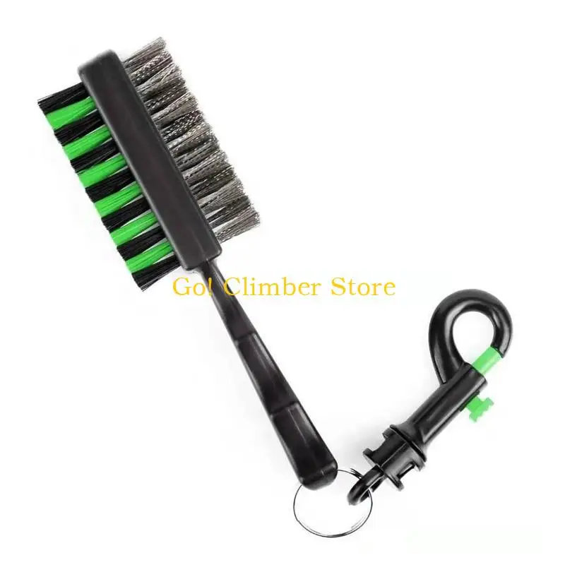 Q84C 1Piece Golf Brush Mini Double Sided Metal Nylon Pocket Size Golf Club Brush Groove Ball Cleaner Golf Cleaning Tool Kit
Q84C 1Piece Golf Brush Mini Double Sided Metal Nylon Pocket Size Golf Club Brush Groove Ball Cleaner Golf Cleaning Tool Kit