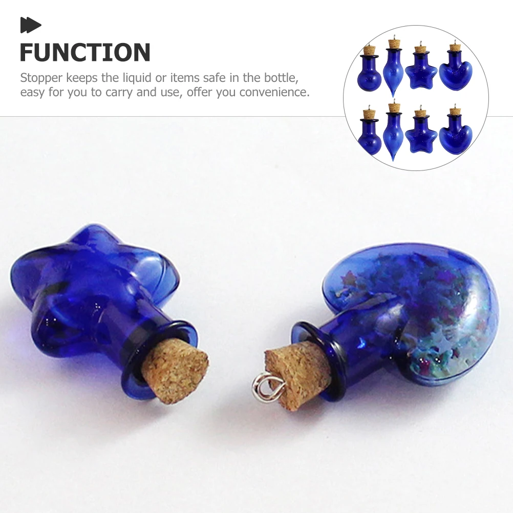 8Pcs Glass Bottle Pendants Mini Bottles with Cork for DIY Candy Storage Decorative Jars Wedding Party Favors Vintage Wish
8Pcs Glass Bottle Pendants Mini Bottles with Cork for DIY Candy Storage Decorative Jars Wedding Party Favors Vintage Wish