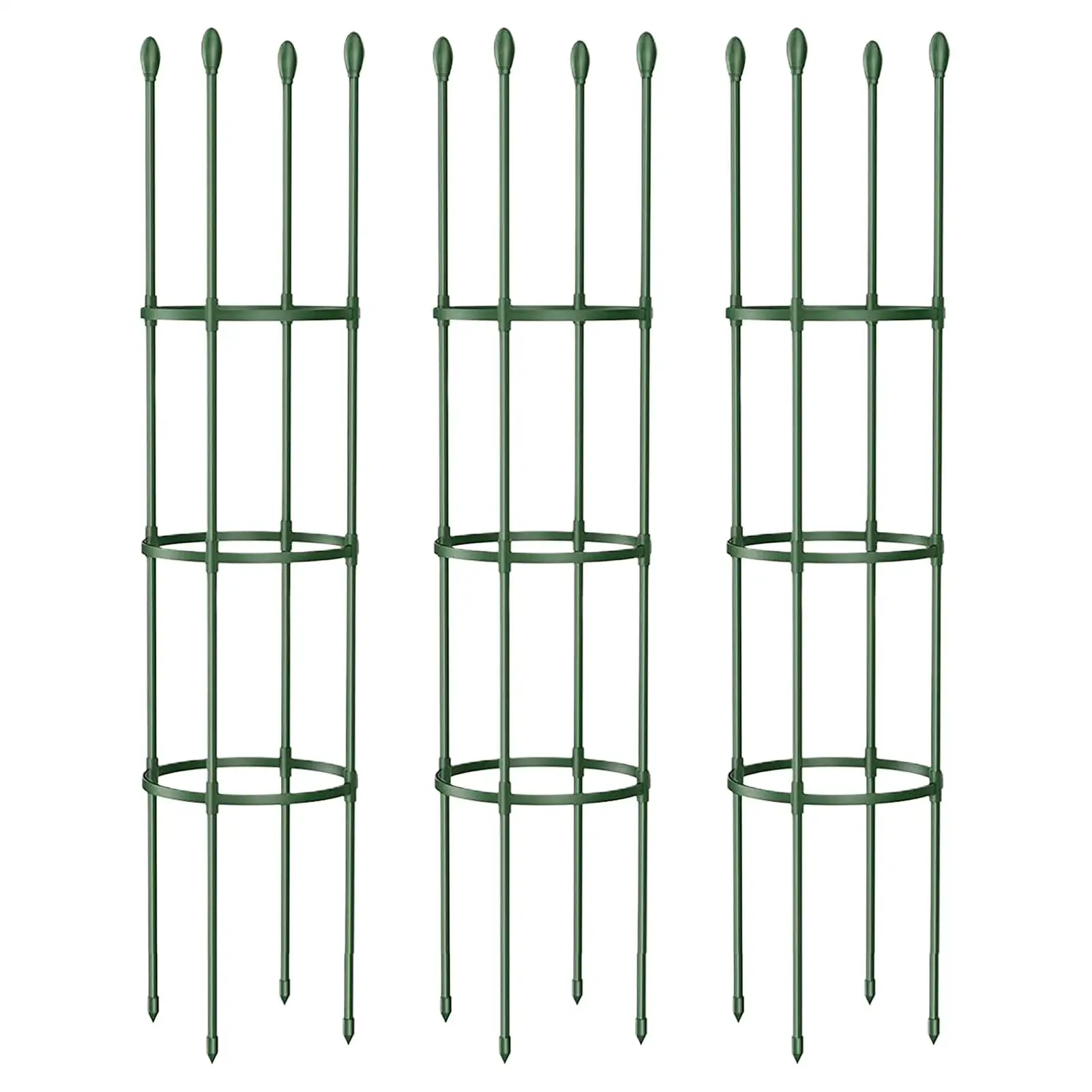 Tomato Cage Adjustable Expandable Heavy Duty Plant Support For Raised Garden Bed For Outdoor Patio Balcony Backyard Greenhouse
Tomato Cage Adjustable Expandable Heavy Duty Plant Support For Raised Garden Bed For Outdoor Patio Balcony Backyard Greenhouse