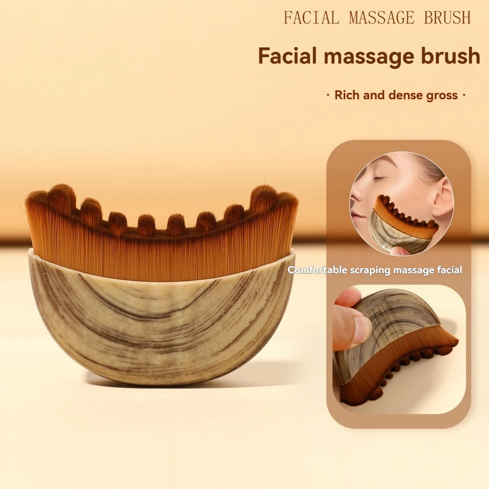 Lymphatic Drainage Face Massager&Contouring Brush-Portable Facial Lymphatic Drainage Tool with Soft Bristles,Puffiness
Lymphatic Drainage Face Massager&Contouring Brush-Portable Facial Lymphatic Drainage Tool with Soft Bristles,Puffiness