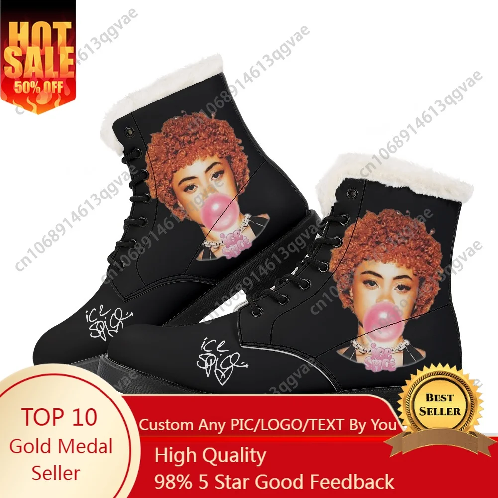 Ice Spice American Rapper Munch Plush Boots Mens Womens Teenager Shoes Casual Boot Light High Quality Couple Customize Shoe
Ice Spice American Rapper Munch Plush Boots Mens Womens Teenager Shoes Casual Boot Light High Quality Couple Customize Shoe
