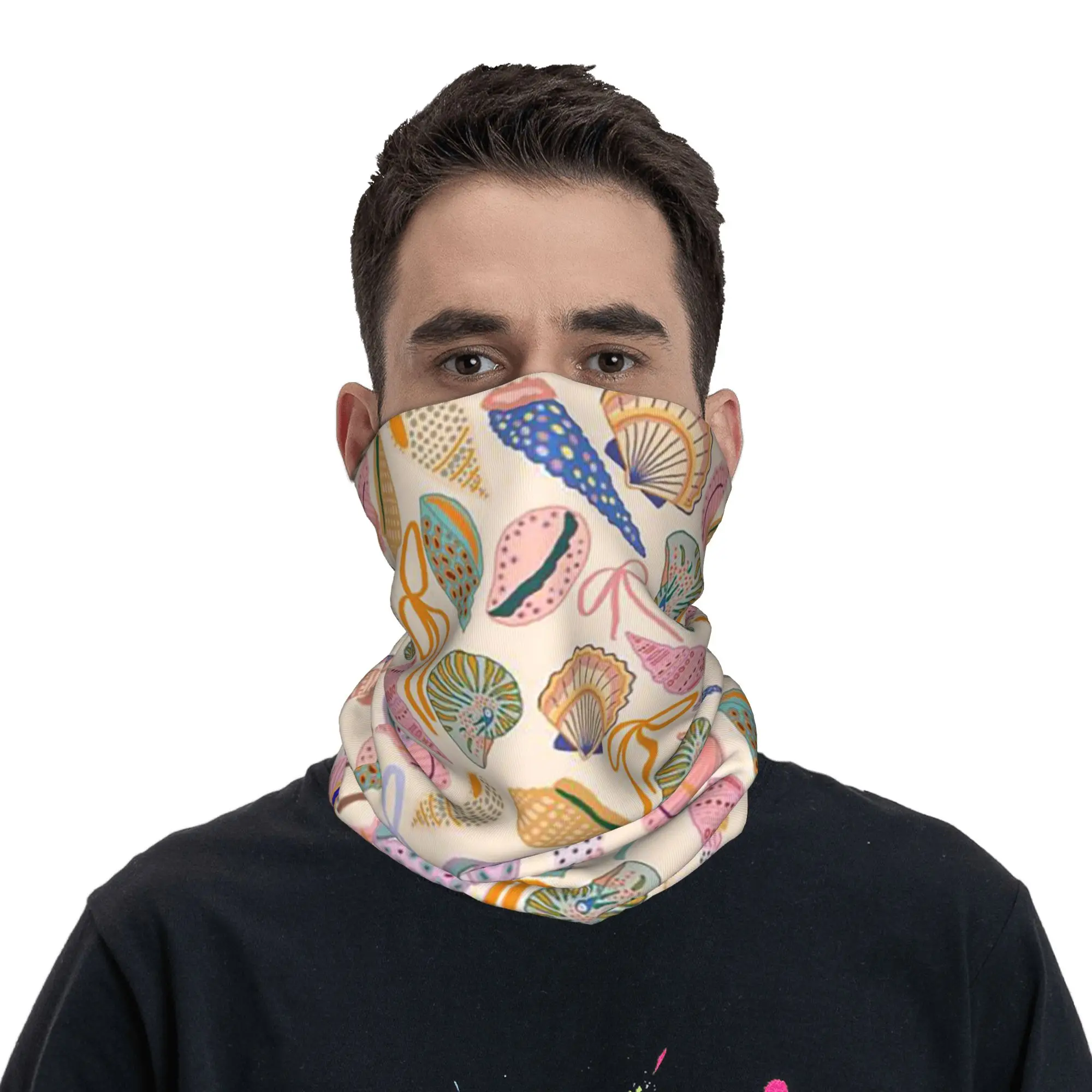 Coral Conch Print Bandana Neck Gaiter Printed Wrap Scarf Cycling Scarf Cycling for Men Women Adult Windproof
Coral Conch Print Bandana Neck Gaiter Printed Wrap Scarf Cycling Scarf Cycling for Men Women Adult Windproof