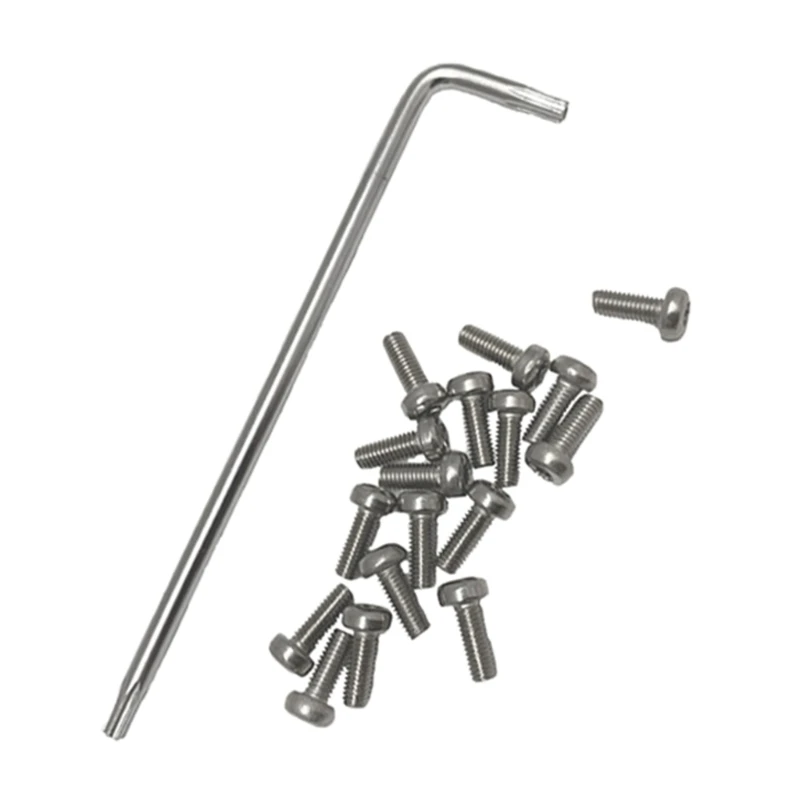Impact Resistant Lightweight Battery Compartment Protective Plate Screw Set for M365 Electric Scooters Long Lasting Use 090E
Impact Resistant Lightweight Battery Compartment Protective Plate Screw Set for M365 Electric Scooters Long Lasting Use 090E