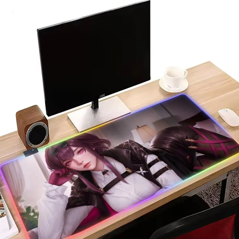 Cool Anime Girls Kawayi Large Mouse Pad RGB XXL Laptop Mat Gaming Mousepad Backlit Keyboard Gamer Girl Table Pads Deskmat
Cool Anime Girls Kawayi Large Mouse Pad RGB XXL Laptop Mat Gaming Mousepad Backlit Keyboard Gamer Girl Table Pads Deskmat
