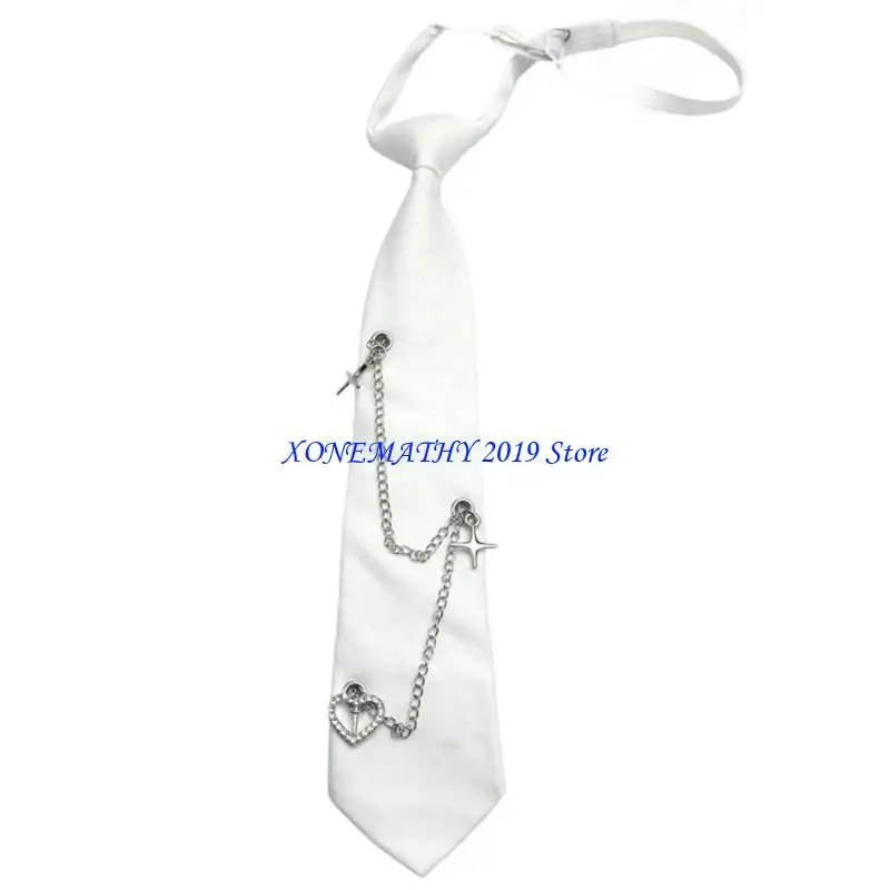 F42F Quick Wear Academic Themed Necktie Constructed From High Quality Polyester Fabric
F42F Quick Wear Academic Themed Necktie Constructed From High Quality Polyester Fabric
