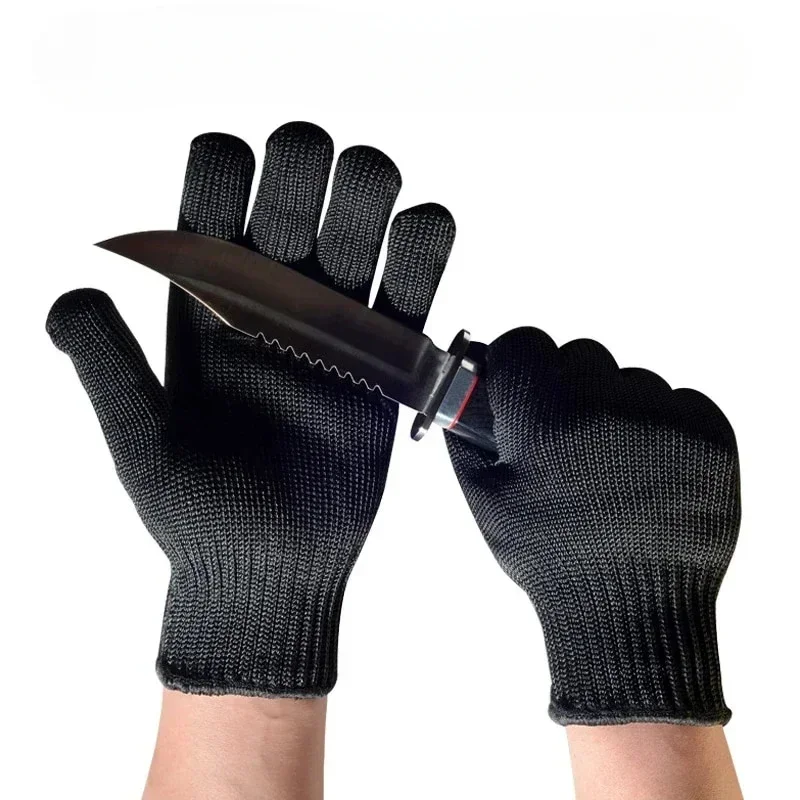 1 Pair Stainless Steel Wire Cut Resistant Anti-Cutting Safety Protective Gloves
1 Pair Stainless Steel Wire Cut Resistant Anti-Cutting Safety Protective Gloves