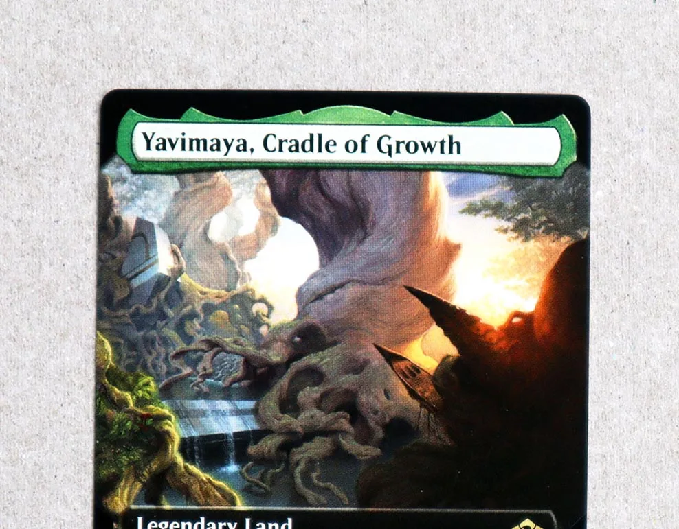 Yavimaya, Cradle of Growth Foil/Holo TCG Magical Proxy Cards Game Quality Proxy Gathering Board Playing Game Trading Cards Proxy
Yavimaya, Cradle of Growth Foil/Holo TCG Magical Proxy Cards Game Quality Proxy Gathering Board Playing Game Trading Cards Proxy