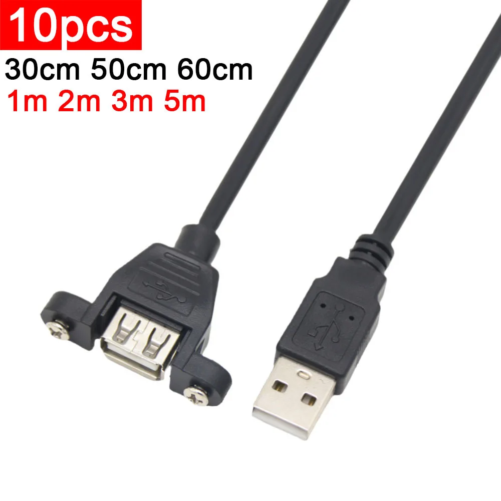 10 шт. удлинитель с отверстием для ушного винта USB 2.0 A «папа-мама» для крепления на панели с винтами Кабельный шнур 30 см 50 см 100 см 150 см
10 шт. удлинитель с отверстием для ушного винта USB 2.0 A «папа-мама» для крепления на панели с винтами Кабельный шнур 30 см 50 см 100 см 150 см