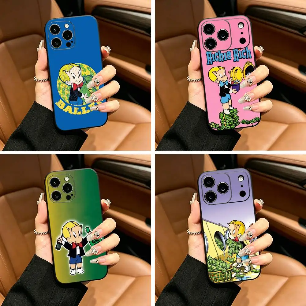 Money Boy R-Richie r-rich Phone Case For iPhone 12 13 14 15 16 17 Pro Max, Lightweight and practical Soft Black Cover
Money Boy R-Richie r-rich Phone Case For iPhone 12 13 14 15 16 17 Pro Max, Lightweight and practical Soft Black Cover
