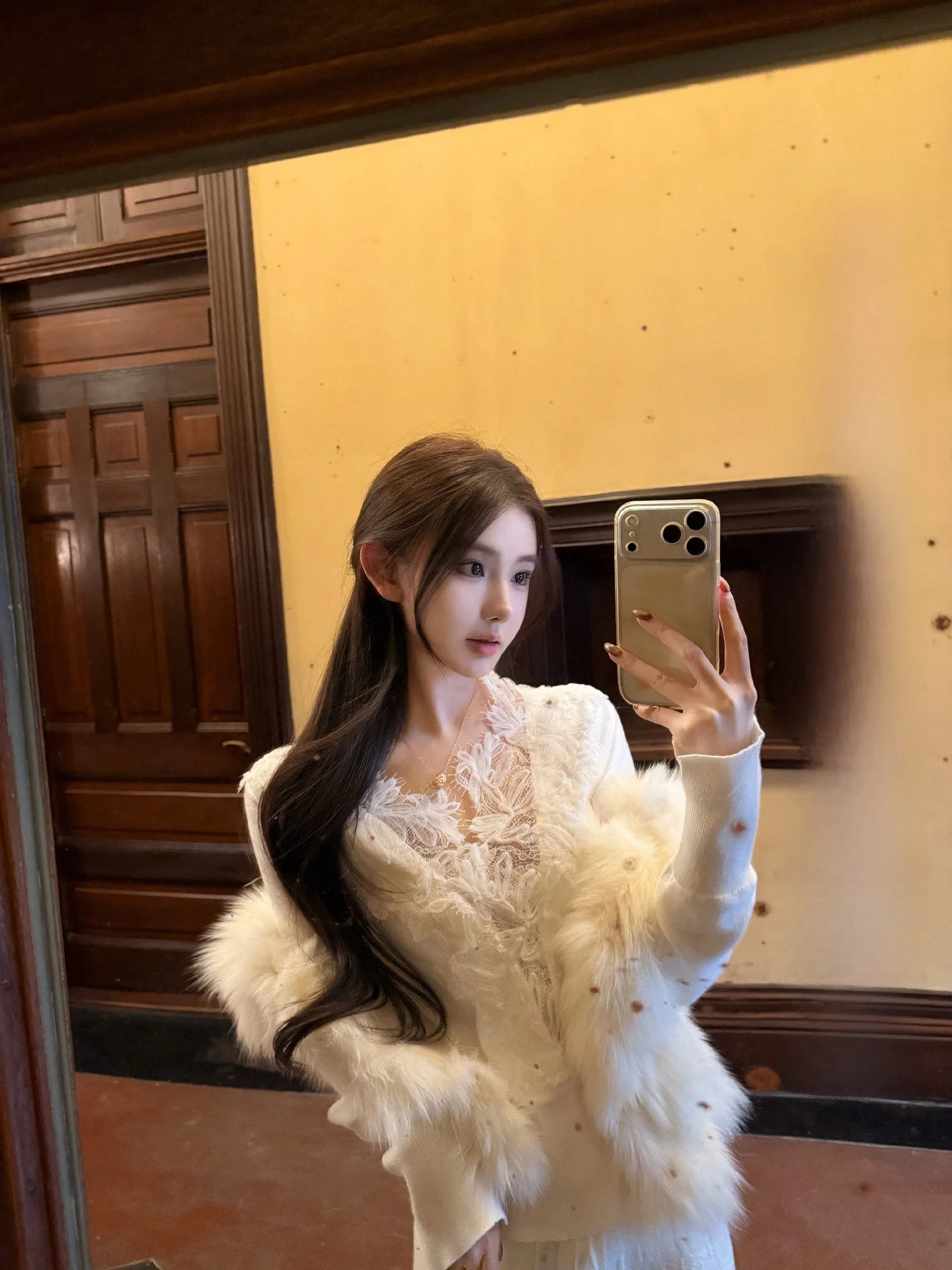 OKMASHOP Long Sleeve Knitted Lace Blend Sexy Top for Women Spring Pure Desire Fashion Korean Style Slim Fit Commute Style
OKMASHOP Long Sleeve Knitted Lace Blend Sexy Top for Women Spring Pure Desire Fashion Korean Style Slim Fit Commute Style