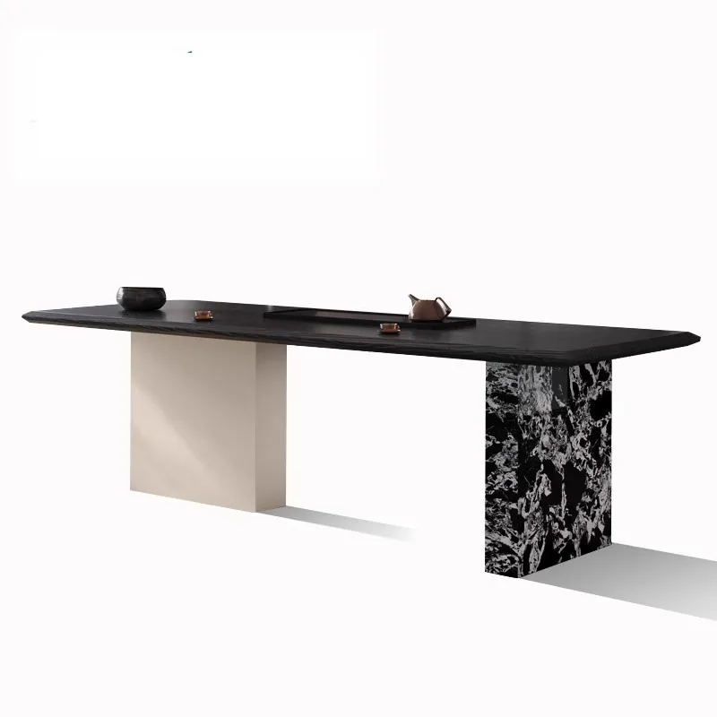 Tea table light luxury new Chinese kung fu tea table office villa business reception high-class solid wood tea table and chair c
Tea table light luxury new Chinese kung fu tea table office villa business reception high-class solid wood tea table and chair c