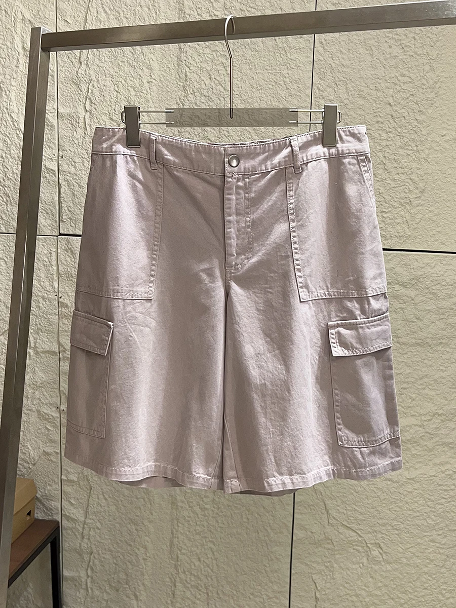 Casual Cotton Shorts Men's Loose Fit Five-Quarter Length American Workwear Summer Fashion High Waist Straight Leg Shorts
Casual Cotton Shorts Men's Loose Fit Five-Quarter Length American Workwear Summer Fashion High Waist Straight Leg Shorts
