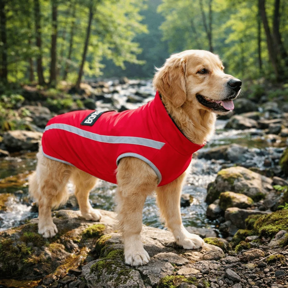 Fashion Waterproof Winter Dog Coat Reflective Windproof Dog Warm Clothing Comfort Fleece Lining Dog Vest Jacket Hiking
Fashion Waterproof Winter Dog Coat Reflective Windproof Dog Warm Clothing Comfort Fleece Lining Dog Vest Jacket Hiking