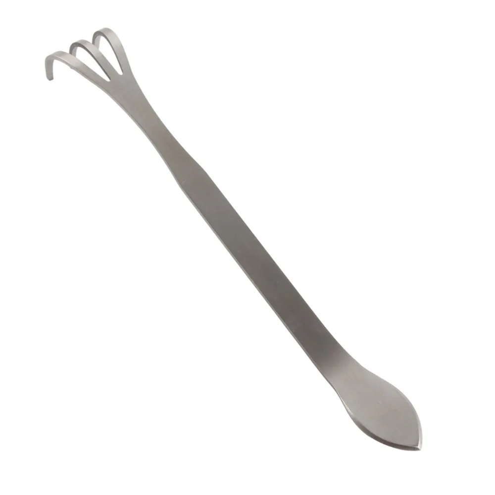 Durable Stainless Steel Plant Pot Rake 3-Prong Silver Gardening Cultivator Ergonomic Handle Lightweight Root Rake Pick
Durable Stainless Steel Plant Pot Rake 3-Prong Silver Gardening Cultivator Ergonomic Handle Lightweight Root Rake Pick