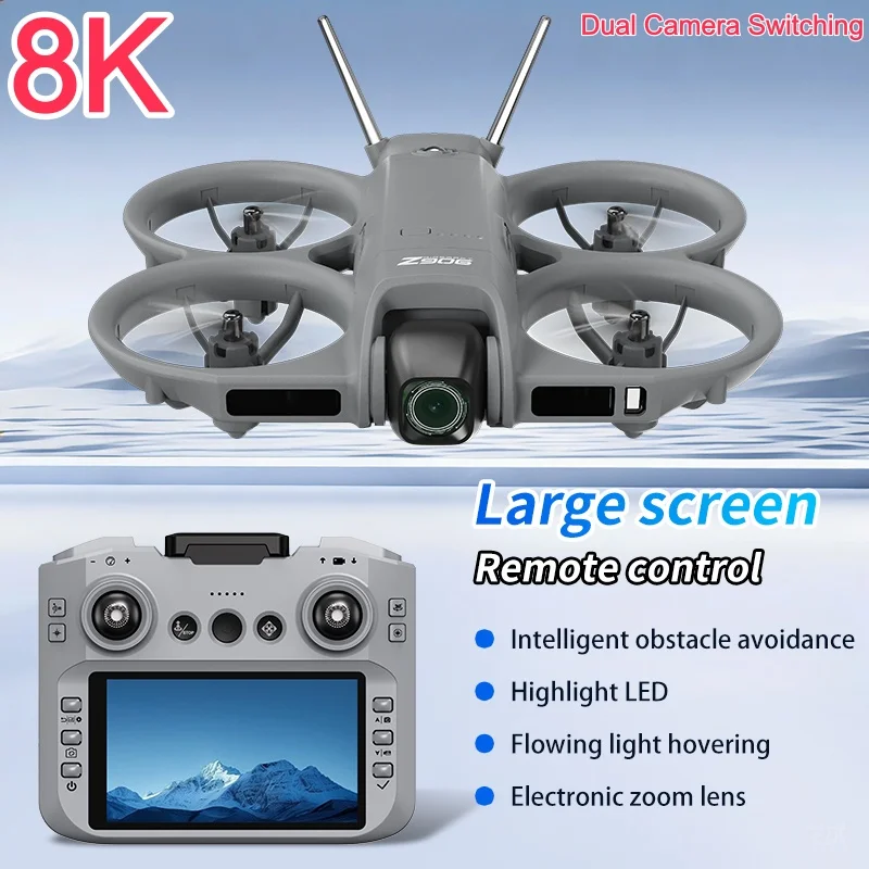 8K ESC Camera Drone Optical Flow Positioning Intelligent Obstacle Avoidance 360° Protection Quadcopter 360° Rolling RC Drones
8K ESC Camera Drone Optical Flow Positioning Intelligent Obstacle Avoidance 360° Protection Quadcopter 360° Rolling RC Drones