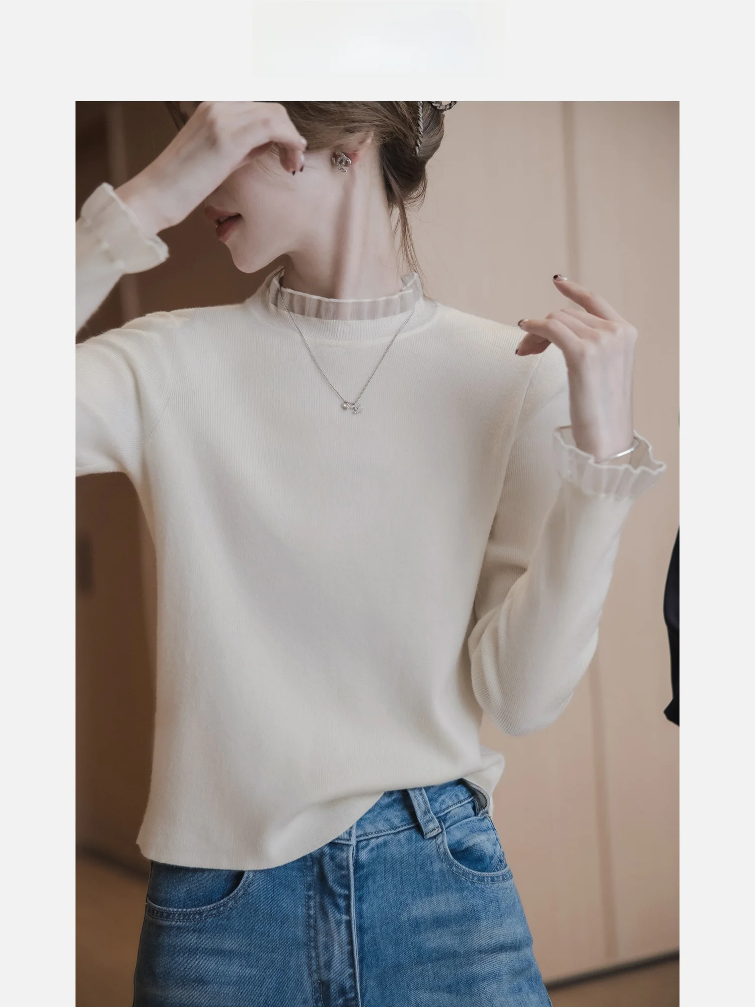 Мягкий вязаный топ Sugar Candy, женский облегающий базовый слой, осенний новый топ на шнуровке для молодых девушек
Мягкий вязаный топ Sugar Candy, женский облегающий базовый слой, осенний новый топ на шнуровке для молодых девушек