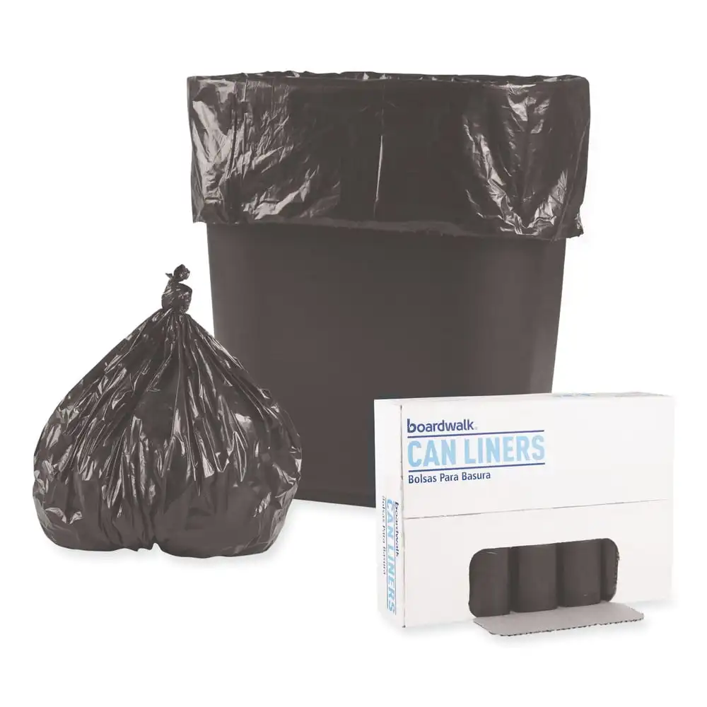Boardwalk H3417RKKR01 Revestimientos Botes Basura 4 Gal (17"x17", 0,35 Mil, Negro) — 1000/Caja
Boardwalk H3417RKKR01 Revestimientos Botes Basura 4 Gal (17"x17", 0,35 Mil, Negro) — 1000/Caja