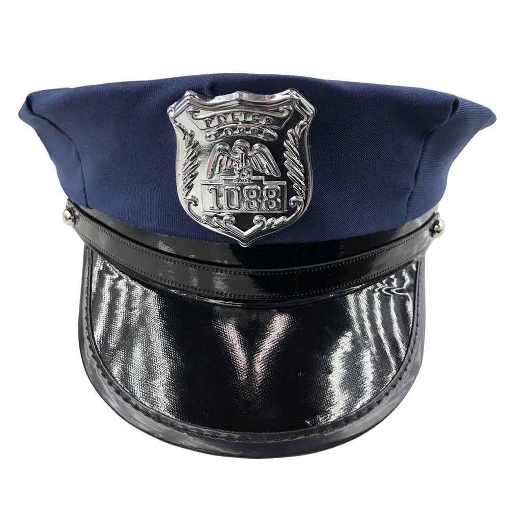 Military Hat Army Peaked Adult uniform blue octagonal cap nightclub role-playing police woman 8M163
Military Hat Army Peaked Adult uniform blue octagonal cap nightclub role-playing police woman 8M163
