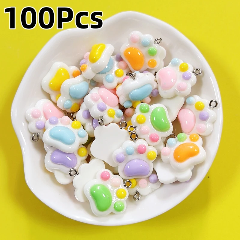 Оптом 50/100 шт. красочные кошачьи лапы, смоляные подвески, оптовая продажа, милый кулон «сделай сам», для изготовления серег, ювелирных изделий
Оптом 50/100 шт. красочные кошачьи лапы, смоляные подвески, оптовая продажа, милый кулон «сделай сам», для изготовления серег, ювелирных изделий