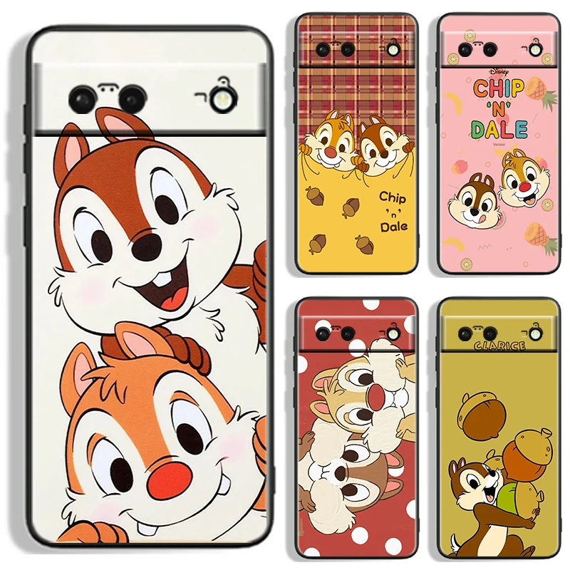 Disney Chip And Dale Cute For Google Pixel 9 8 7A 7 6A 6 5A 5 4 4A XL 5G Black Silicon Shockproof Shell Soft Phone Case
Disney Chip And Dale Cute For Google Pixel 9 8 7A 7 6A 6 5A 5 4 4A XL 5G Black Silicon Shockproof Shell Soft Phone Case