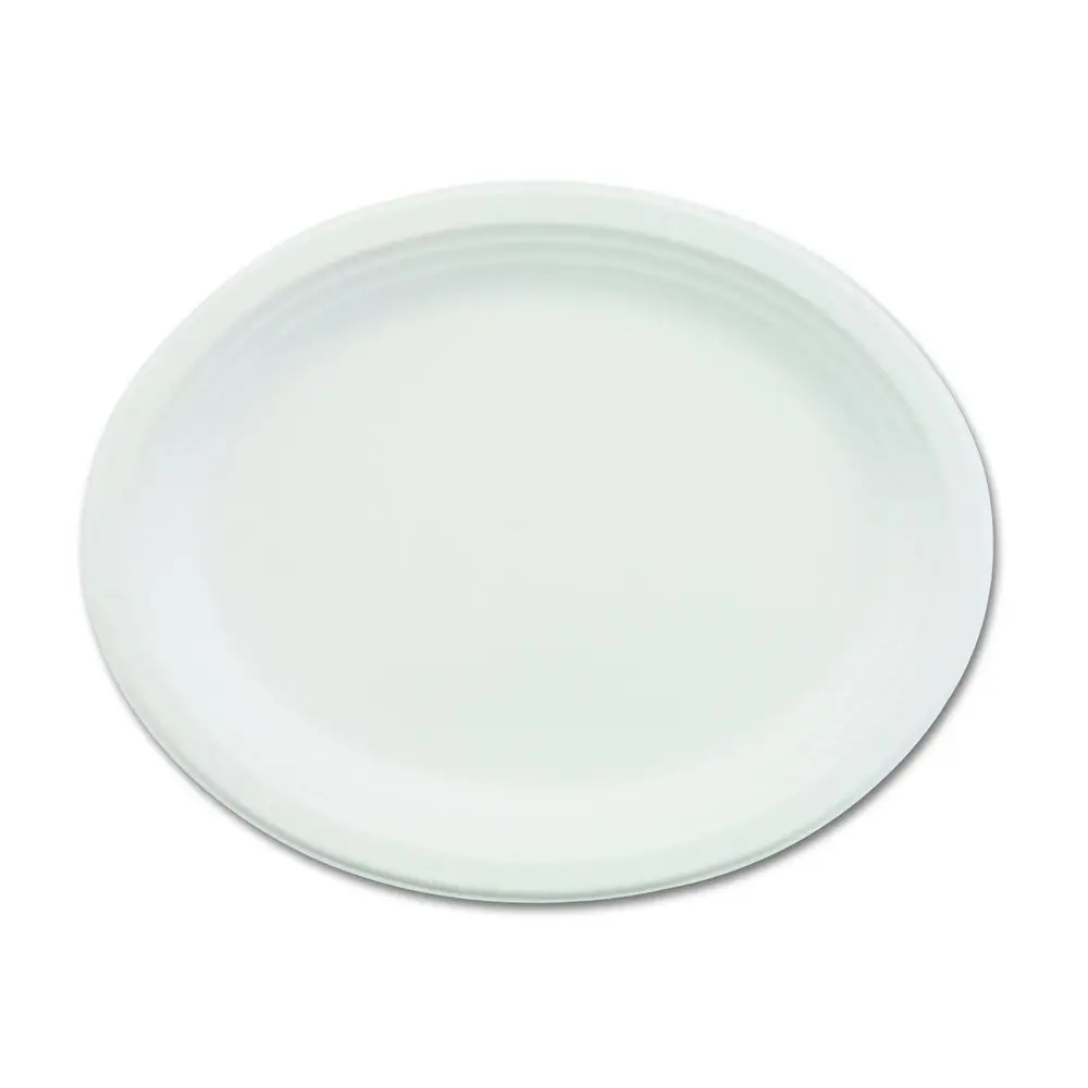 Oval White Dinnerware Platter, 9.75 x 12.5 inches, Pack of 500
Oval White Dinnerware Platter, 9.75 x 12.5 inches, Pack of 500