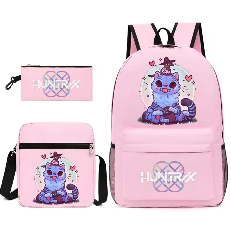Derpy Tiger Kpop Demon Hunters школьные сумки для девочек и студентов 3 шт./компл. детский легкий рюкзак 2025 рюкзак из фильма Mochila 
Derpy Tiger Kpop Demon Hunters школьные сумки для девочек и студентов 3 шт./компл. детский легкий рюкзак 2025 рюкзак из фильма Mochila